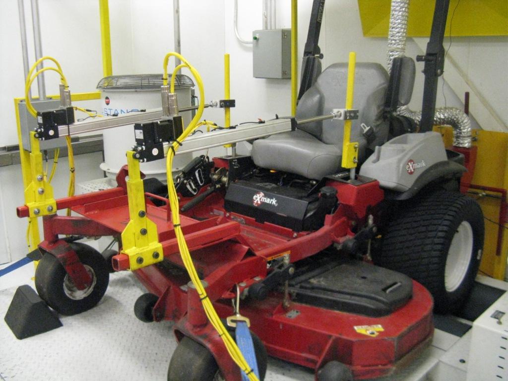 riding mower - small vehicle dyno - Mustang Advanced Engineering Dynamometers