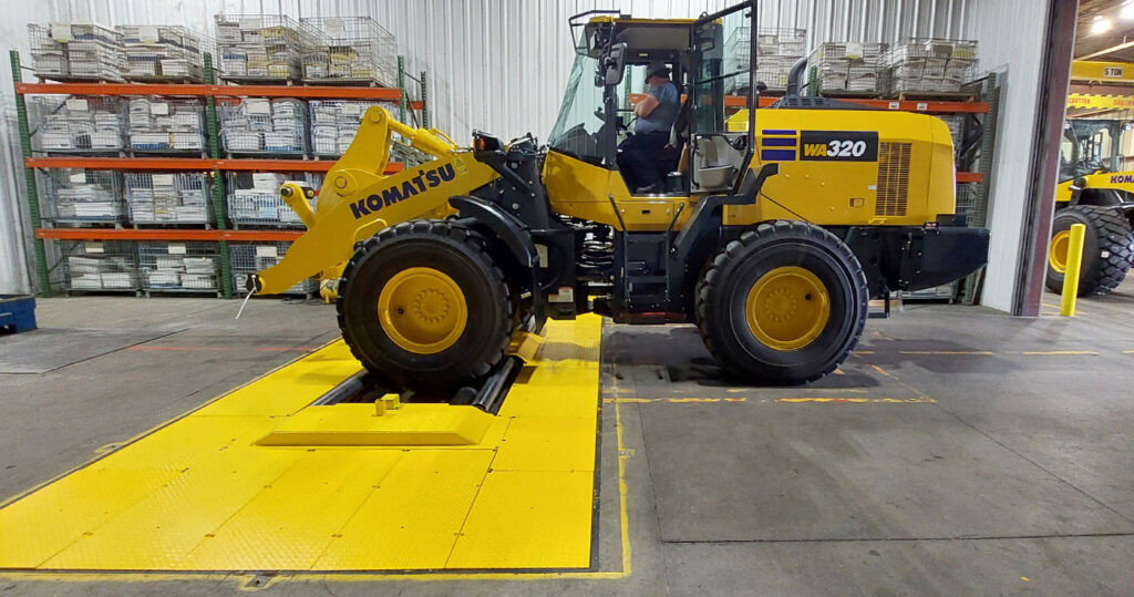 MAE Mustang Advanced Engineering Installs End of Line Test Stand at Komatsu, Newberry, SC Plant