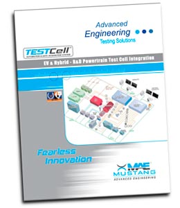 MAE Literature - EV and Hybrid R&D Test Cells original brochure - Mustang Advanced Engineering Dynamometers