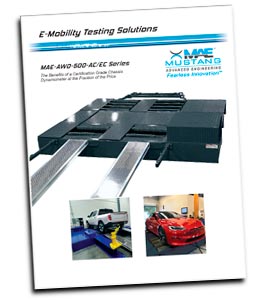 MAE Literature - E-Mobility, MAE-AWD-500-AC/EC brochure - Mustang Advanced Engineering Dynamometers