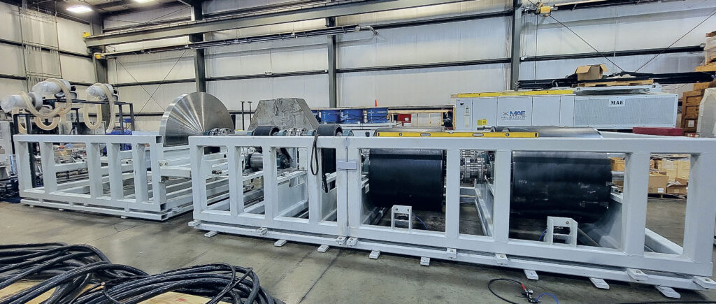 MAE Installs An R&D Heavy-Duty Test Stand at Texas A&M