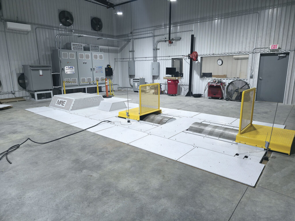 End of line test stand, Textron